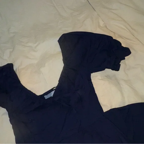 Hill House Ophelia Dress - Navy Blue - Picture 5 of 8